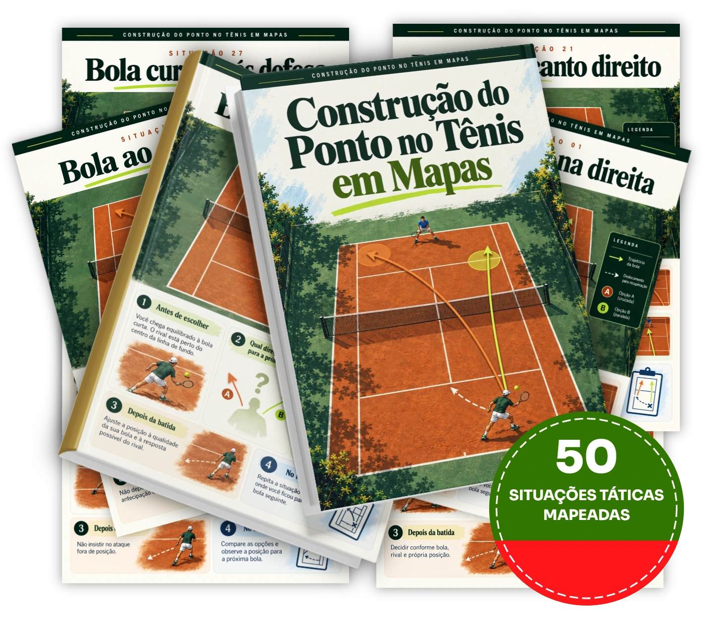 Construção do Ponto no Tênis em Mapas